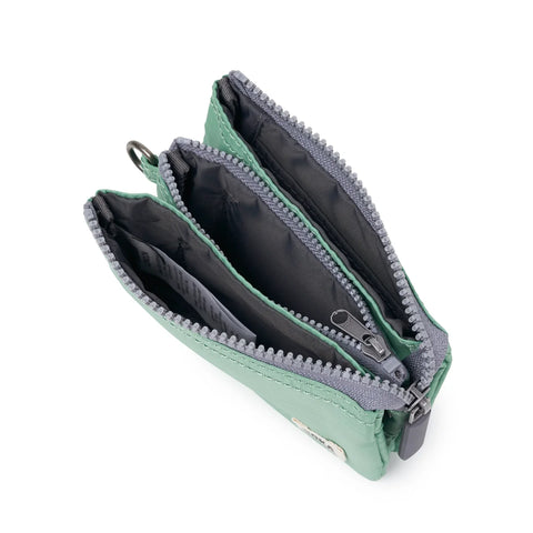 Roka London Carnaby Matcha Recycled Nylon Ripstop Small CARNSRNRMAT