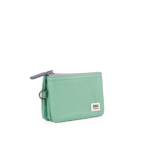Roka London Carnaby Matcha Recycled Nylon Ripstop Small CARNSRNRMAT