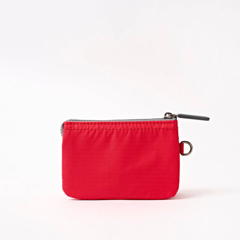 Roka London Carnaby Small Wallet In Scarlet