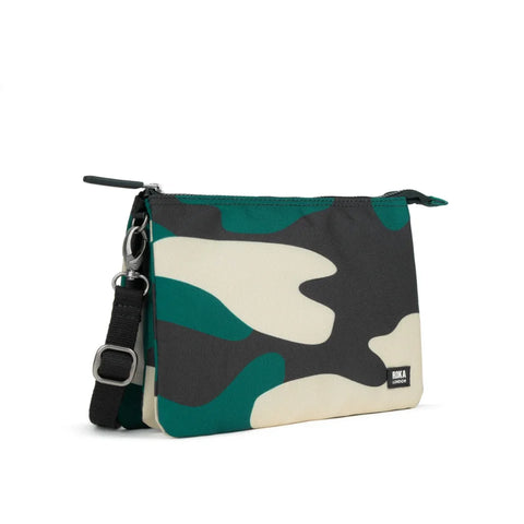 Roka London Carnaby Crossbody Bag In Urban Rose Camo Camvas