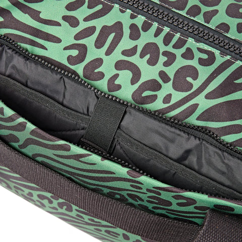 Roka London Gatwick Duffel Bag In Mixed Animal Artichoke