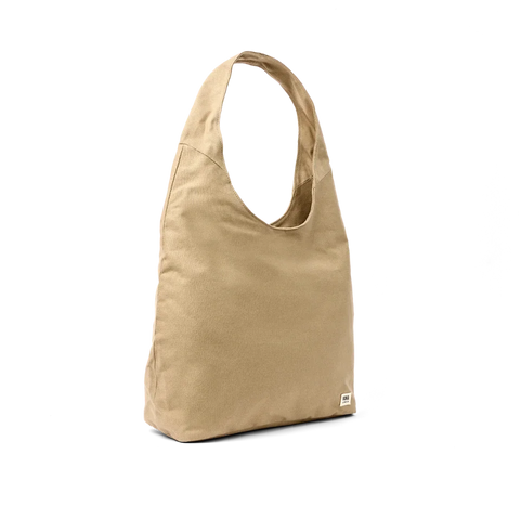 Roka London Hoxton Shoulder Bag In Safari Cotton Canvas