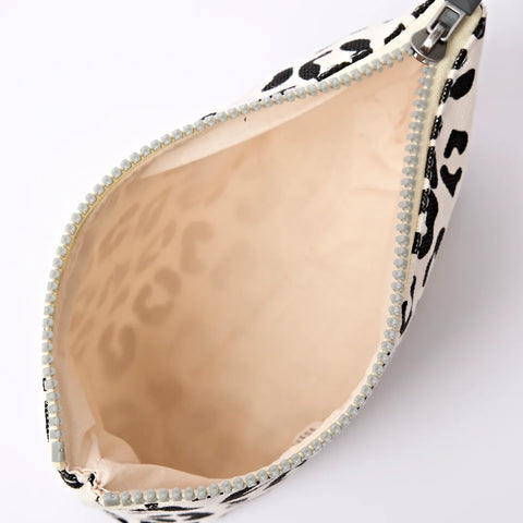 Roka London Maida Vale Small Pouch In Summer Leopard