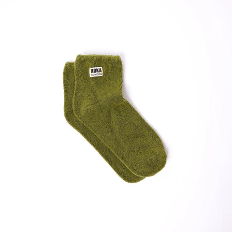 Roka London Watford Avocado Crop Sock