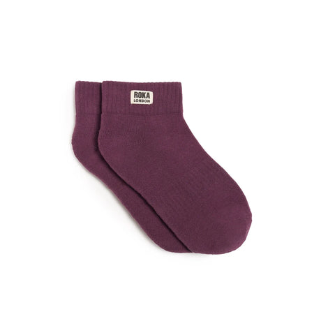 Roka London Wembley Berry Crop Sock O/S WEMBCOSBER