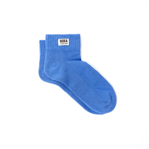 Roka London Wembley Socks In Malibu Blue