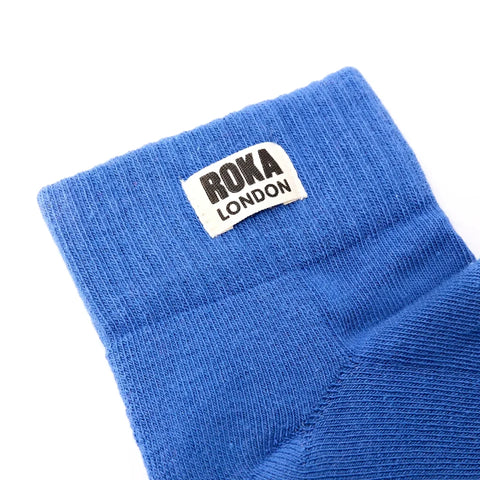 Roka London Wembley Socks In Malibu Blue