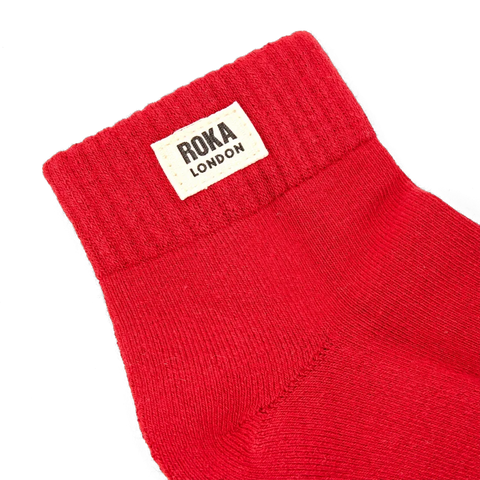 Roka London Wembley Socks In Chilli Oil