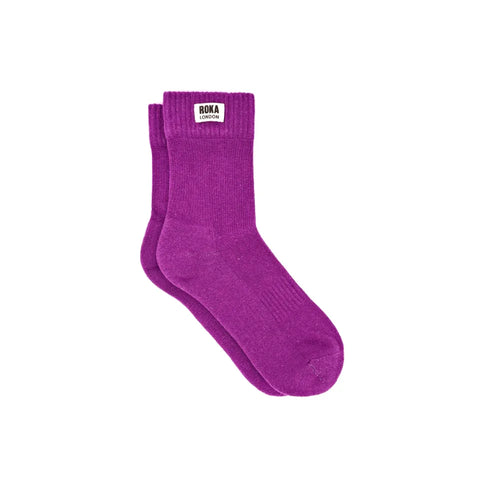 Roka London Wimbledon Socks In Mulberry