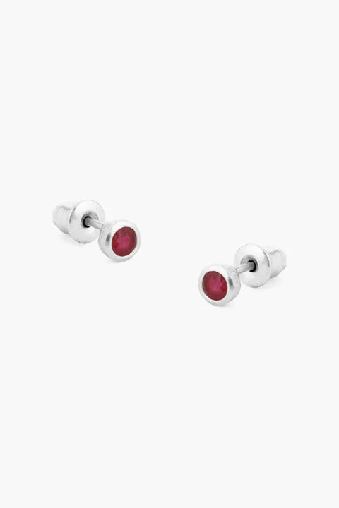 Tutti & Co EA537S Ruby Stud Earrings