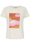 Fransa Rebekka 1 T-Shirt In Birch Mix