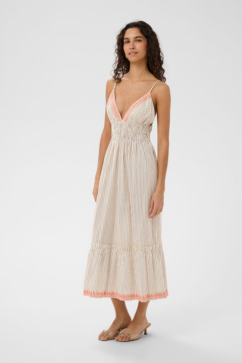 Saint Tropez Revelina Dress In Turtledove