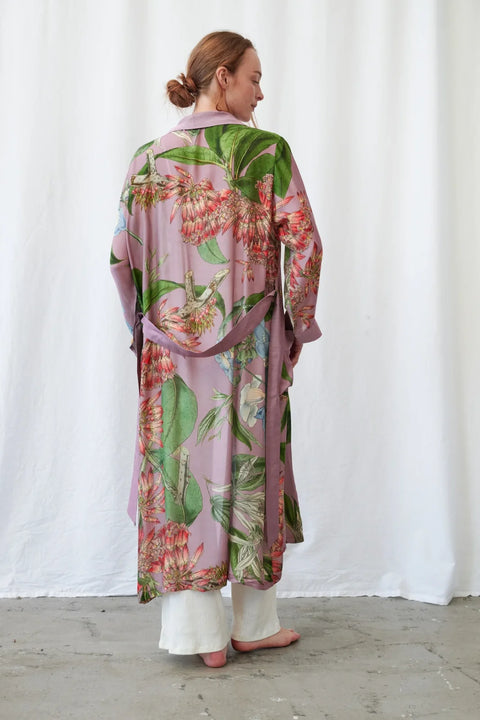 One Hundred Stars Rhodoleia Pink Gown