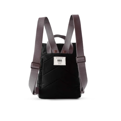 Roka London Canfield Small In Black Nylon