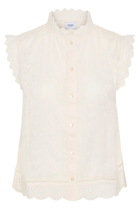 Saint Tropez Rowyn Shirt In Ice