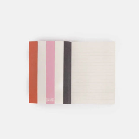 Caroline Gardner Gifts SCB127 Pale Pink Dotty Small Chunky Notebook