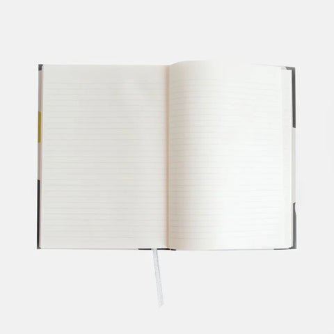 Caroline Gardner Gifts SCD110 Multi Flower Charcoal Slim Casebound Notebook