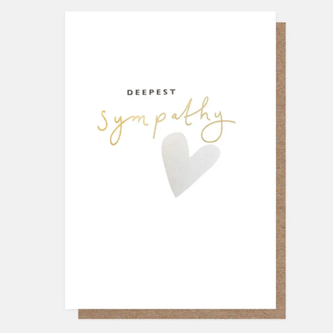 Caroline Gardner Cards SCN043 Deepest Sympathy Card