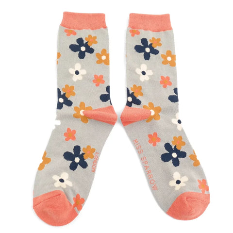 Miss Sparrow SKS438 Cute Daisy Silver