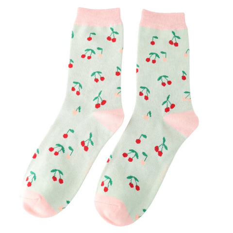 Miss Sparrow SKS478 Mini Cherries Mint