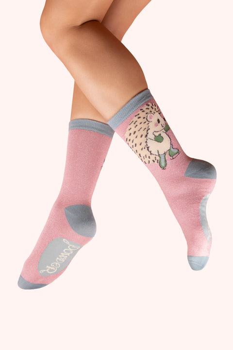 Powder SOC770 Skating Hedgehog Ankle Socks