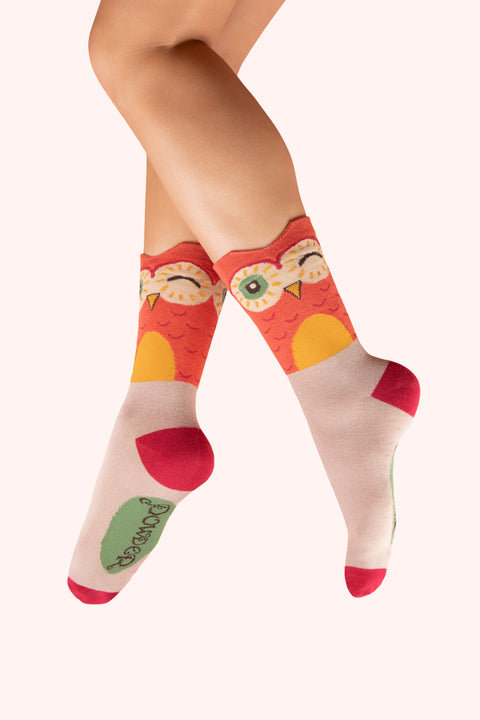 Powder SOC786 Owl Character Ankle Socks