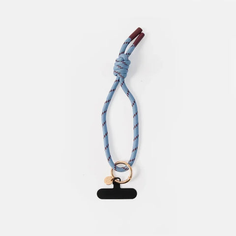 Caroline Gardner Gifts Blue/Wine Wristlet Phone Strap SPS106