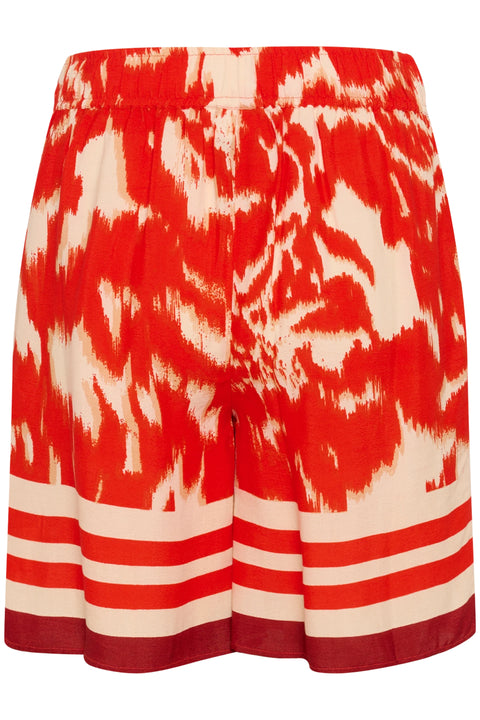 Saint Tropez Khloe Shorts In Poinciana Water Blooms