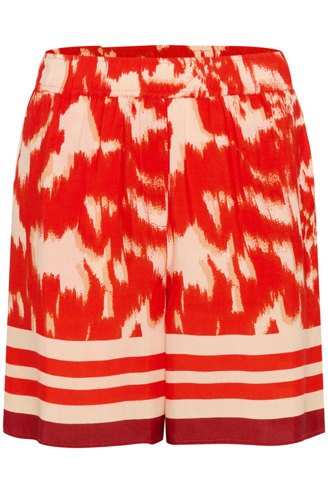 Saint Tropez Khloe Shorts In Poinciana Water Blooms