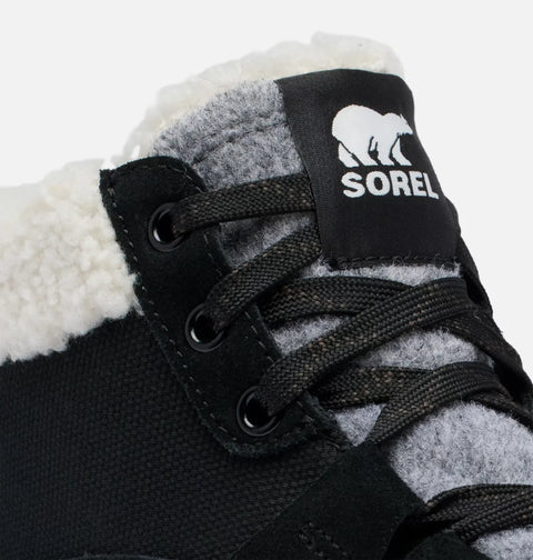Sorel NL5159010 Out N About IV Mid Sneak In Black/Sea Salt