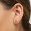 LULU Copenhagen LULU1385 Starfish Ear stud In Gold Plated