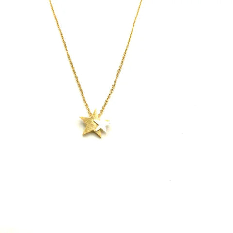 Sixton London Core Range Star Necklace
