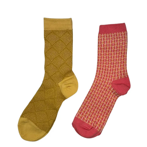 Sixton London Sunshine Paris & Pink Leipzig Sock Box Duo