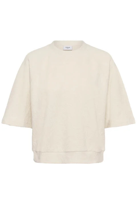 Saint Tropez Sweeney Sweatshirt In Ice