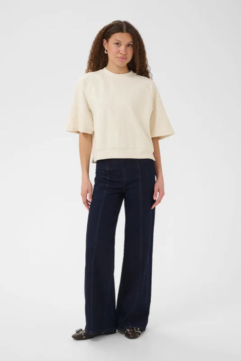 Saint Tropez Sweeney Sweatshirt In Ice