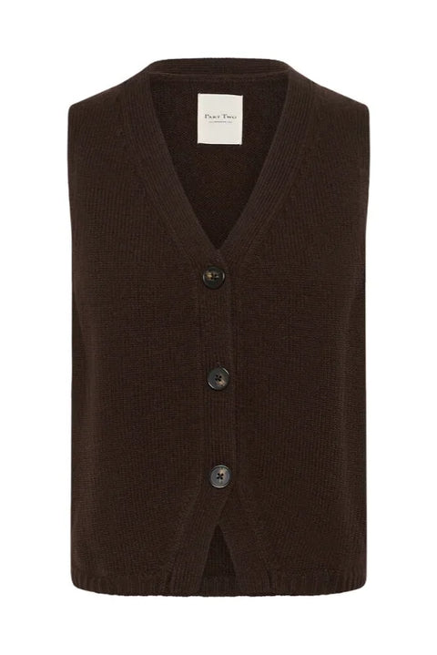 Part Two Sylva Waistcoat In Mole'