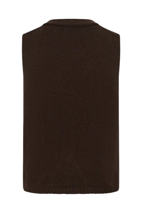 Part Two Sylva Waistcoat In Mole'