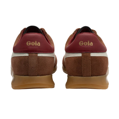 Gola CLB761TW Torpedo Trainer Umber/Off White/Lollipop