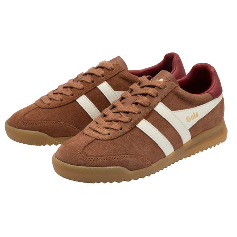 Gola CLB761TW Torpedo Trainer Umber/Off White/Lollipop