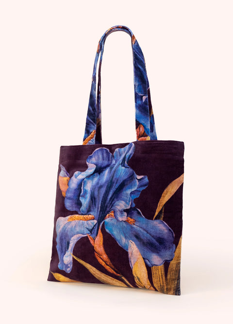 Powder TOT28 Iris Velvet Tote Bag