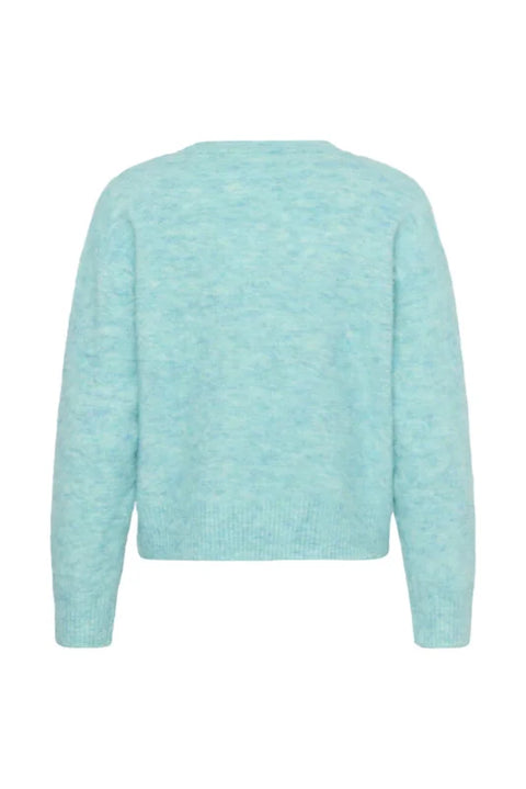 Saint Tropez Tabana Pullover In Aqua Haze Melange