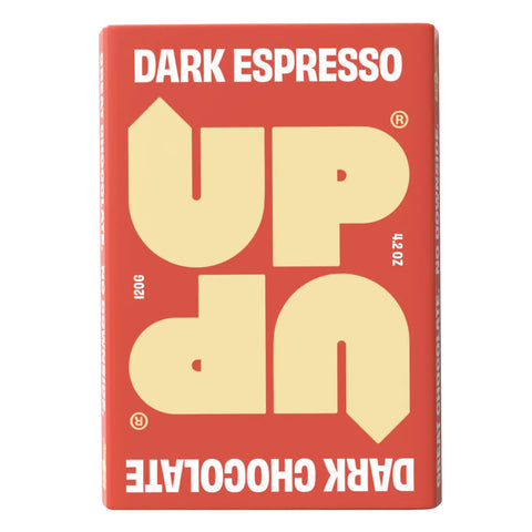UP-UP Chocolate UDE120 Espresso Dark Chocolate Bar 120g
