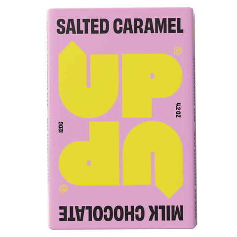 UP-UP Chocolate USC120 Salted Caramel Milk Chocolate Bar 120g