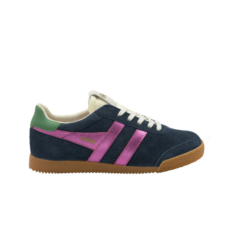 Gola CLB790EK Elan Glitz Trainer Navy/Fuchsia/Emerald