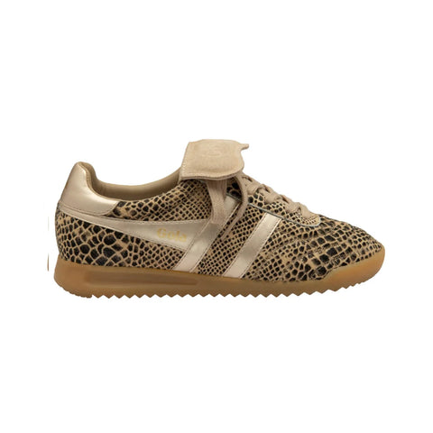 Gola CLB860ZY Stadium '86 Sahara Trainer Snake/Gold