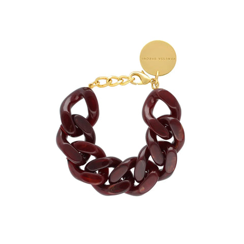 Vanessa Baroni VB2106BOM Great Bracelet Bordeaux Marble