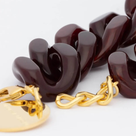 Vanessa Baroni VB2106BOM Great Bracelet Bordeaux Marble