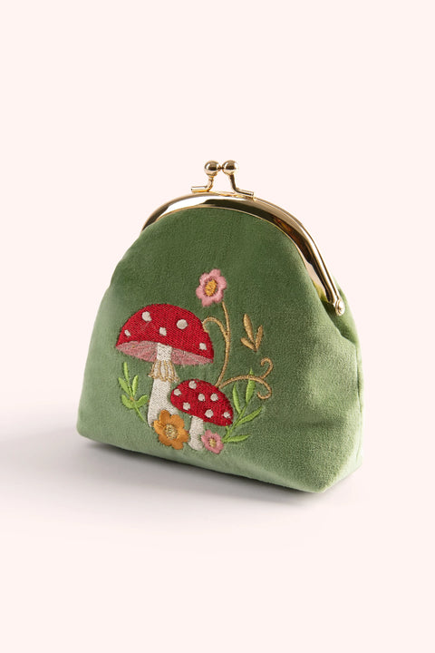 Powder VCP3 Toadstools Velvet Coin Purse