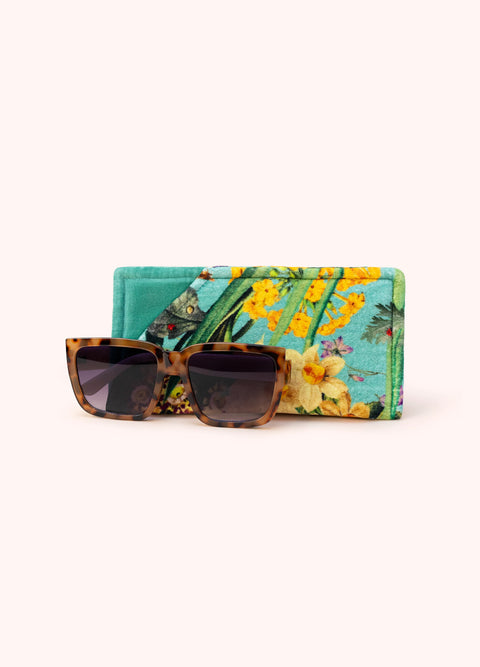 Powder VSP19 Cotton Velevt Sunglasses Pouch Spring Flora