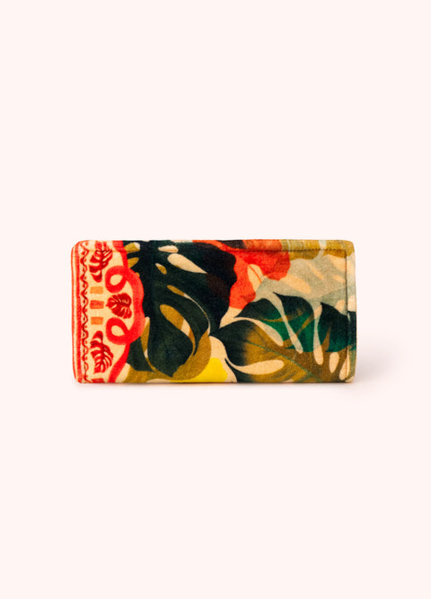 Powder VSP21 Velvet Sunglasses Pouch - Exotic Leaves